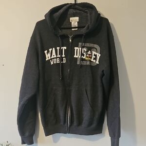 Disney Men's Black Hoodie Sweater